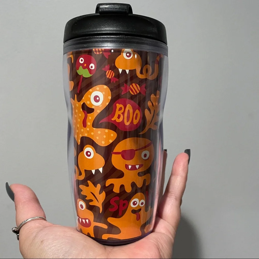 2006 Starbucks Glow In The Dark Halloween Tumbler